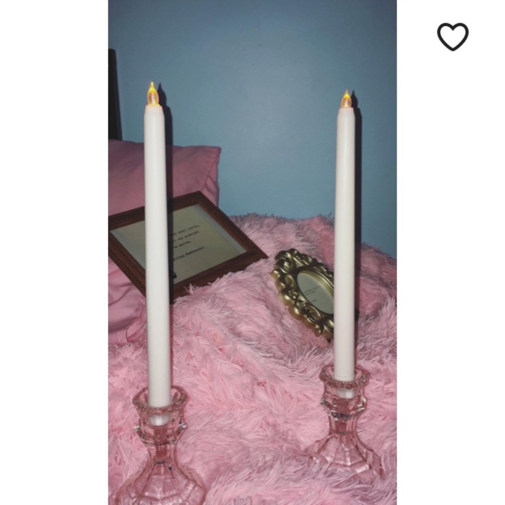 2 Battery Operated Candle Sticks